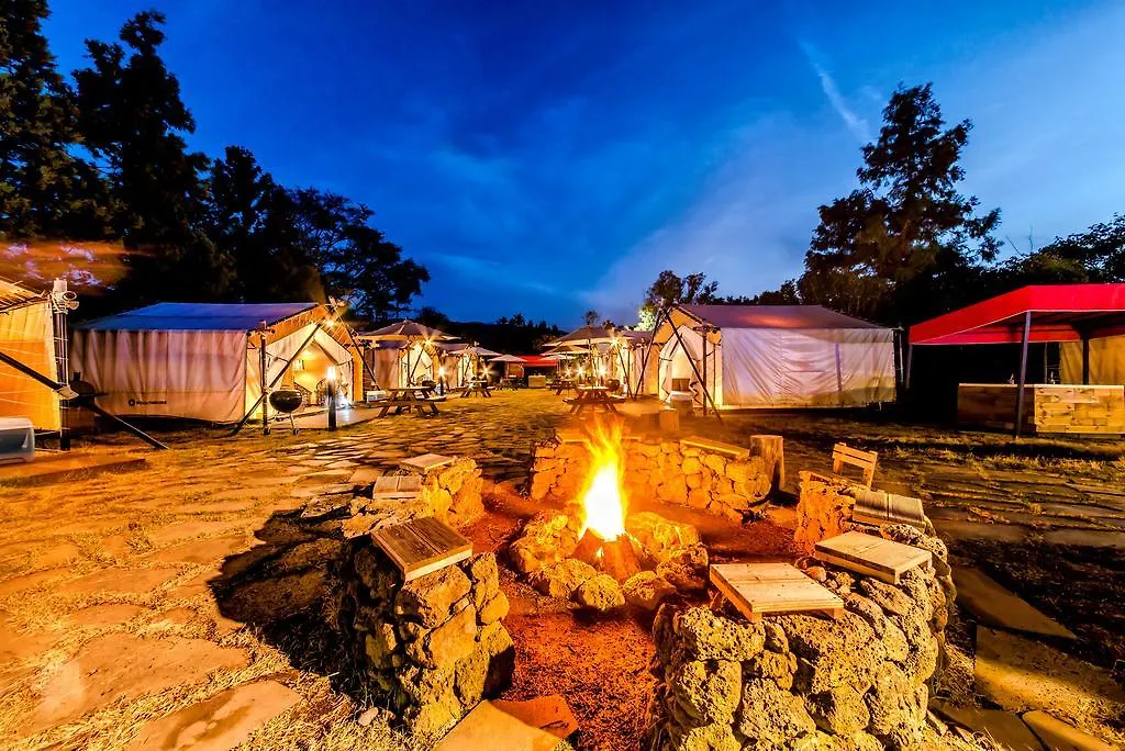 ** Luksustelt Ecohill Glamping Jeju Hotel Sydkorea